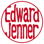 Edward Jenner 個人印 左横書き 古印体